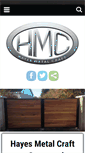 Mobile Screenshot of hayesmetalcraft.co.uk